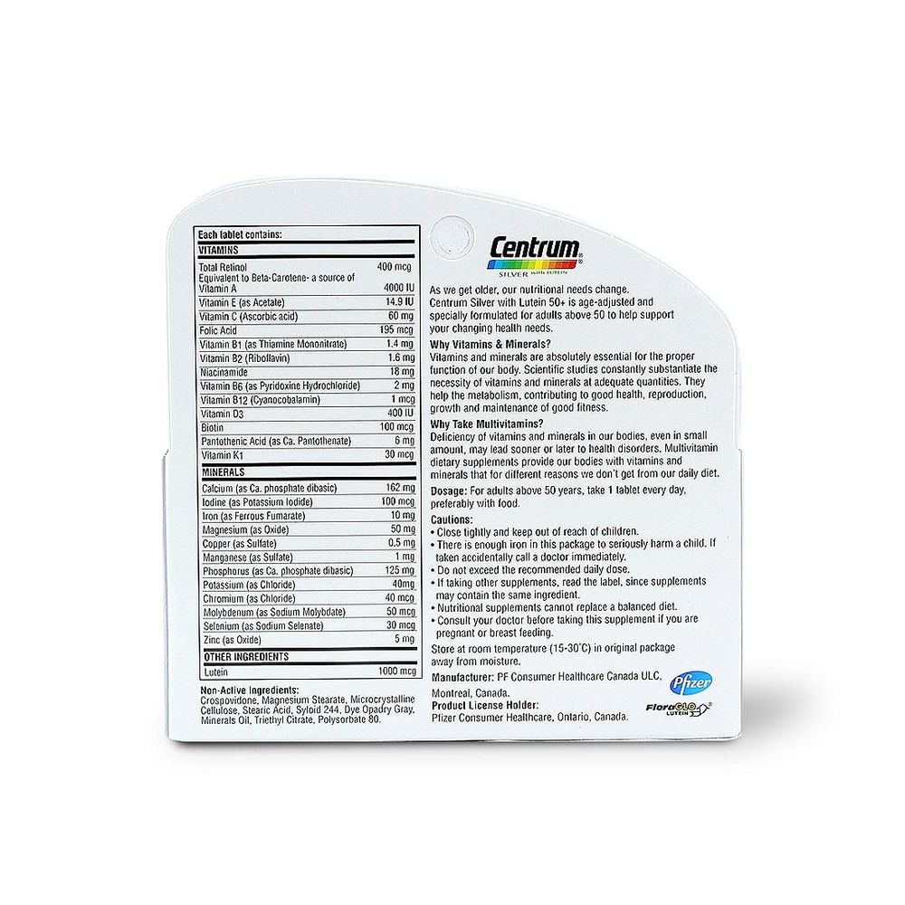 Centrum Silver - 100 Tablet