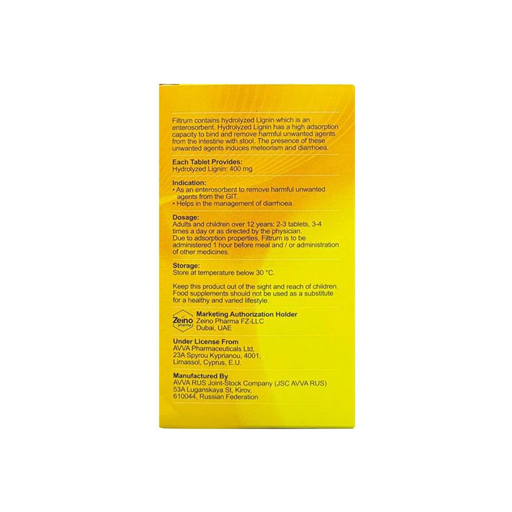 Filtrum 400mg - 10 Tablet
