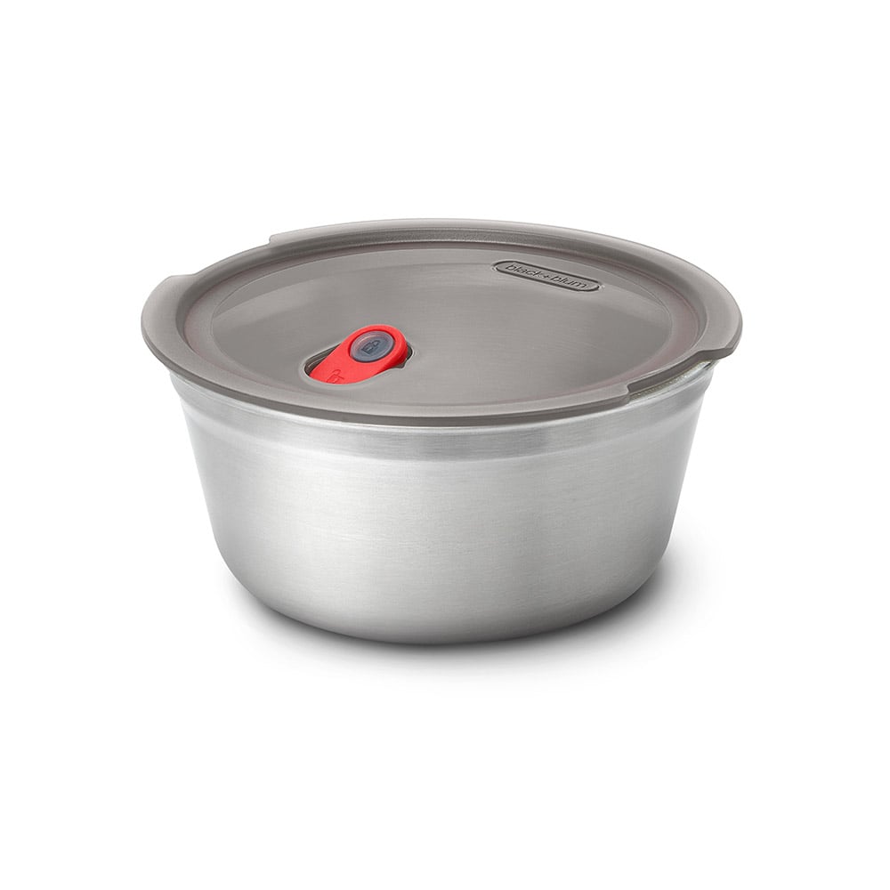 Black+Blum - Microwave-Safe Stainless Steel Food Bowl - Silver - 950 ml