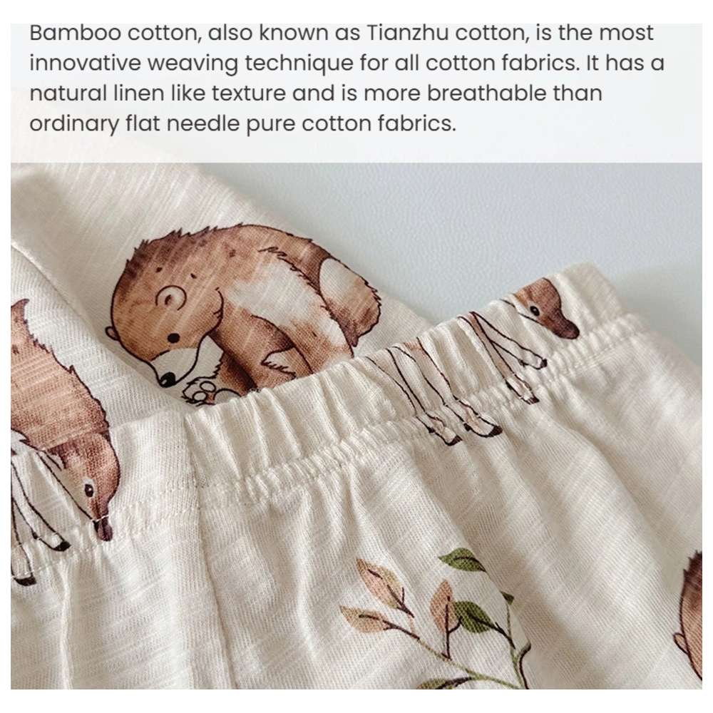 Cherubcare - 2pc-Set - Kids Carrot Print Pyjama Set