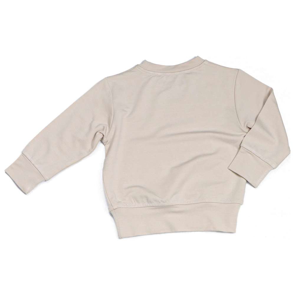 Sashi - Kid's Cloud Dream Solid Sweatshirt - Beige