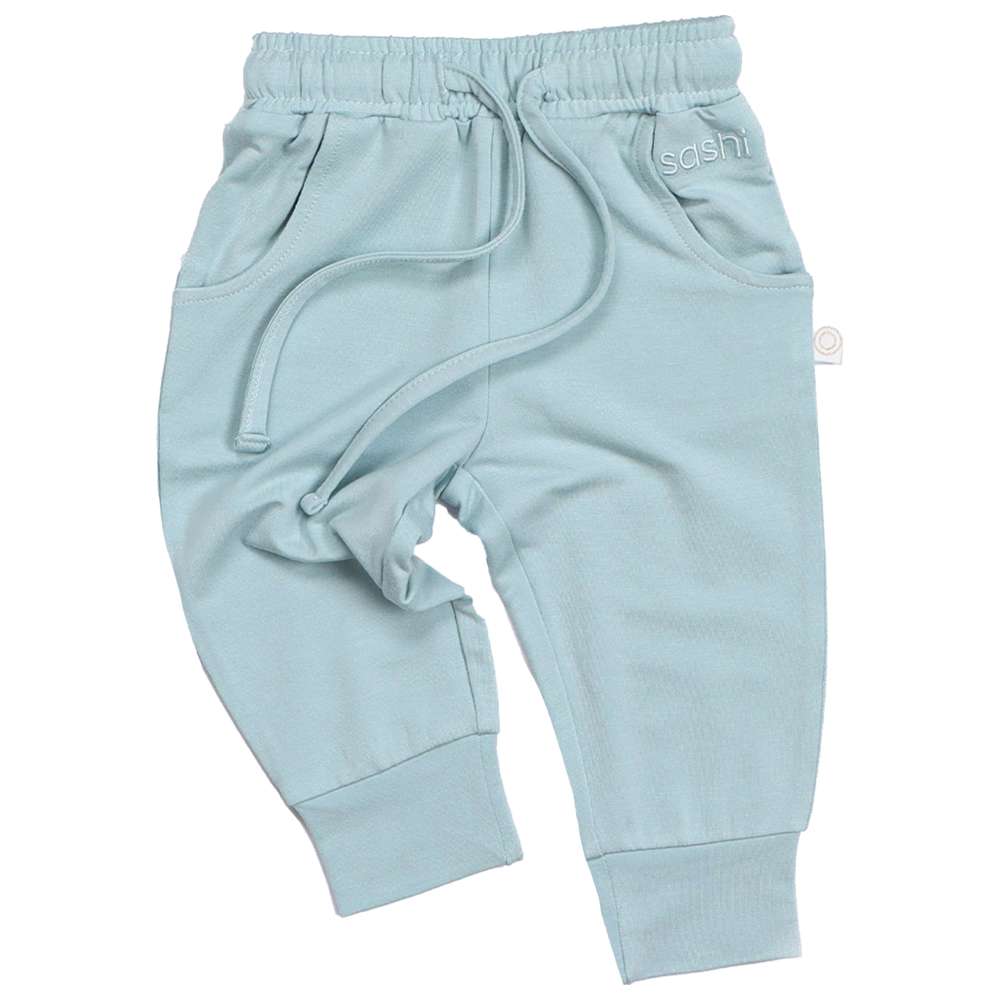 Sashi - Boy's Cloud Dream Solid Joggers - Blue