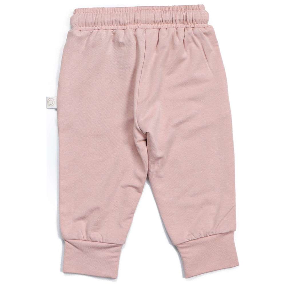 Sashi - Girl's Cloud Dream Solid Joggers - Pink