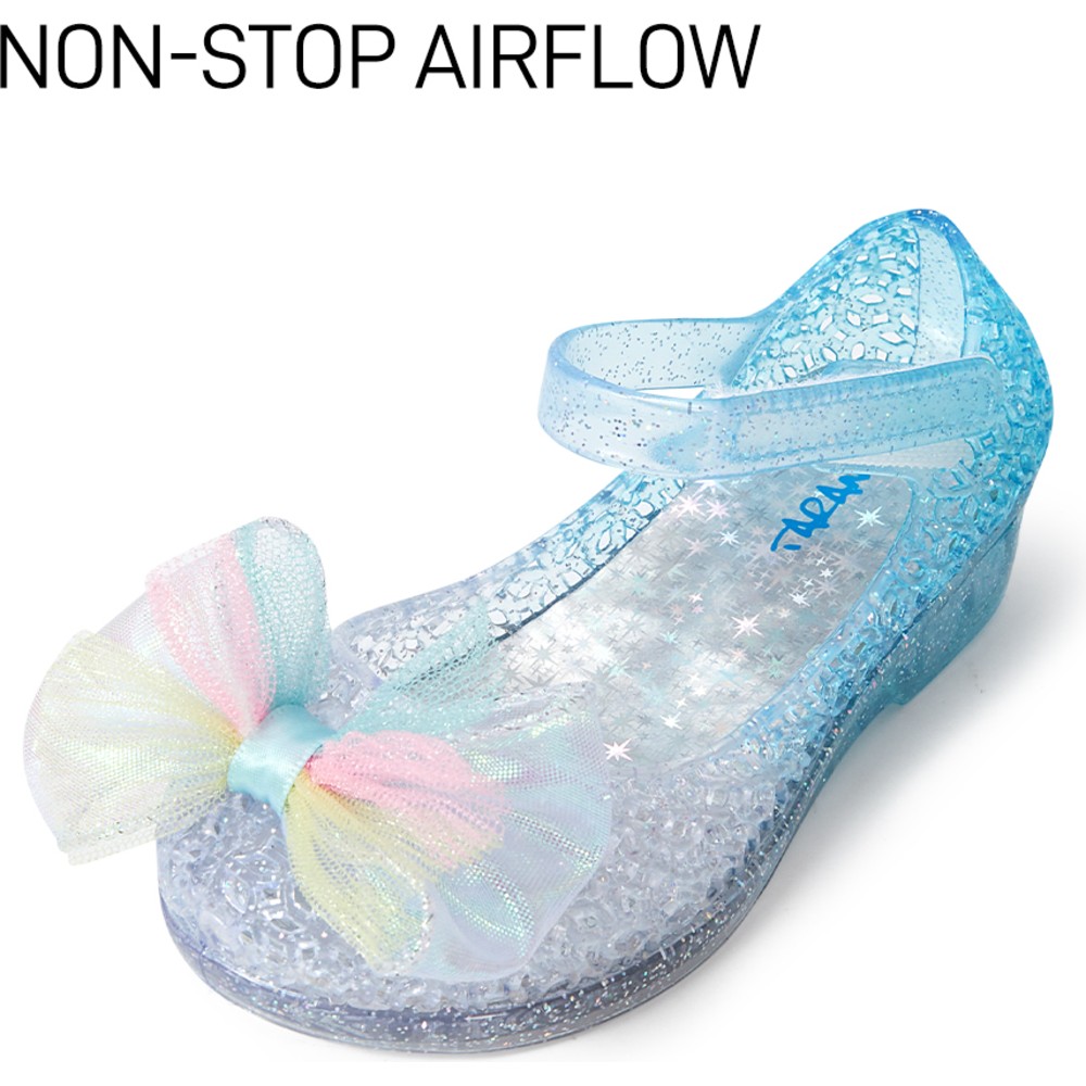 Taranis - Girl's PVC Ballerinas - Dreamy Blue