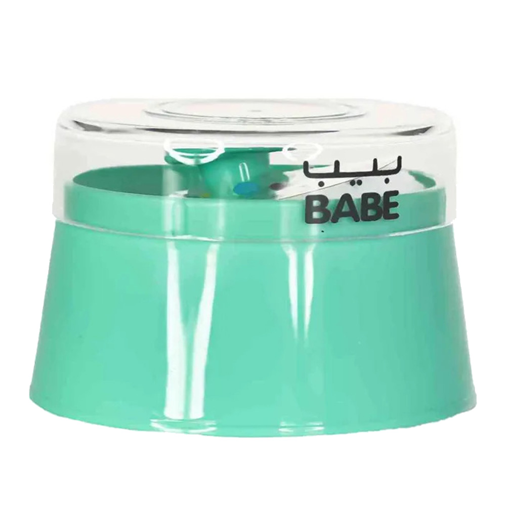Babe - Baby Powder Puff with Storage Container