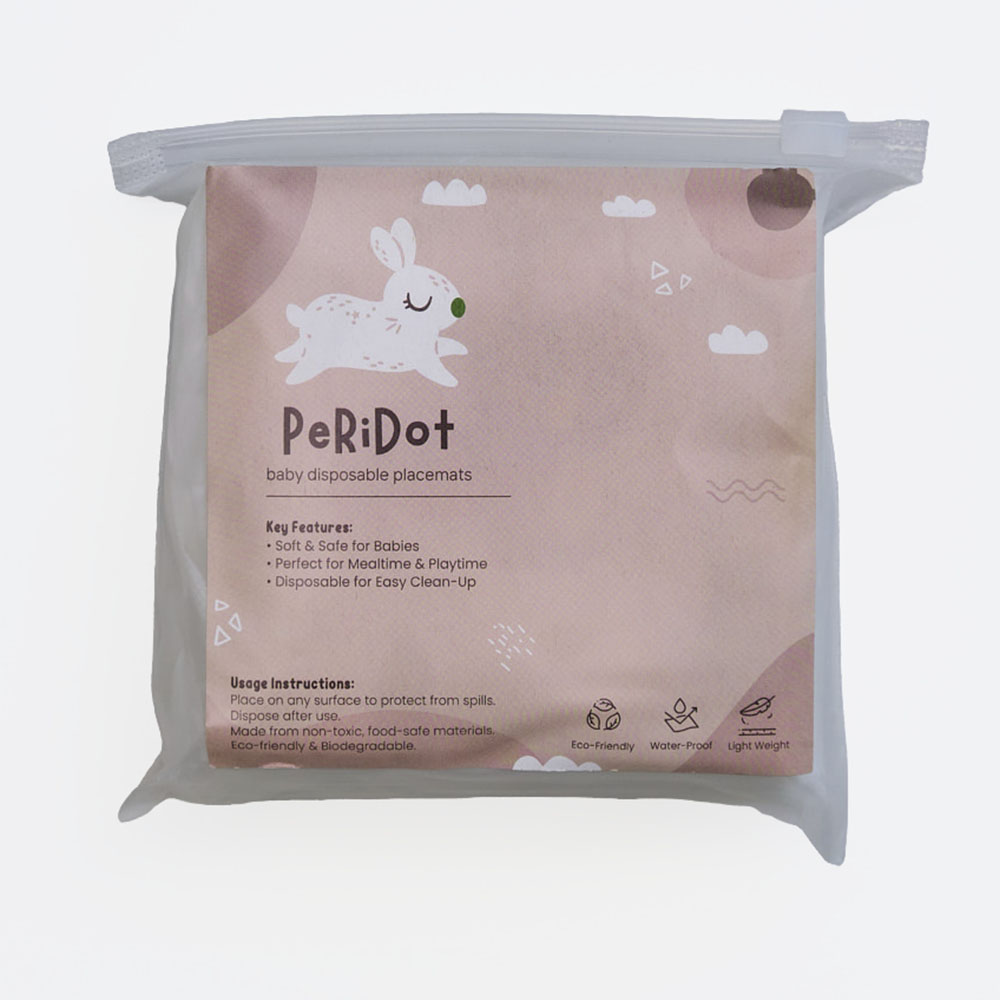 Peridot Baby Disposable Placemats - Moonlight Magic - Pack of 10