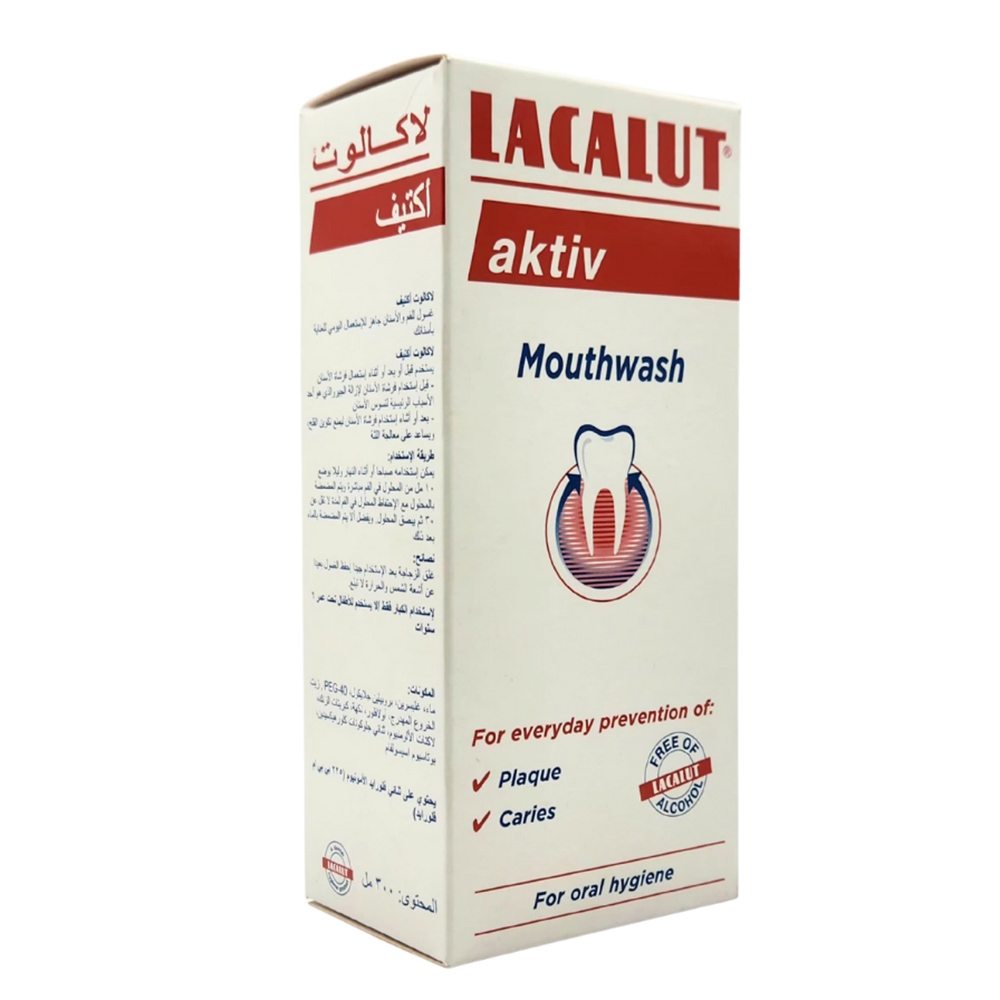 Lacalut - Aktiv Mouthwash - 300 ml