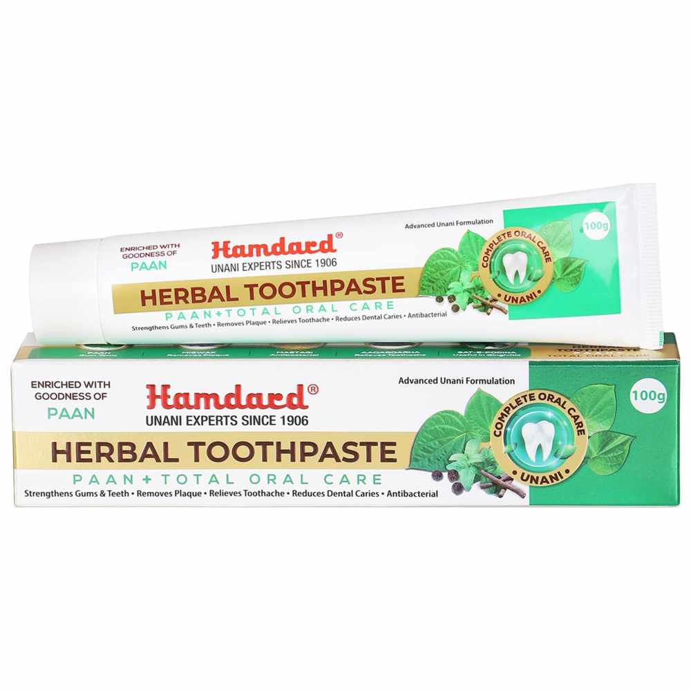 Hamdard - Paan + Total Oral Care Herbal Toothpaste - 100 gm