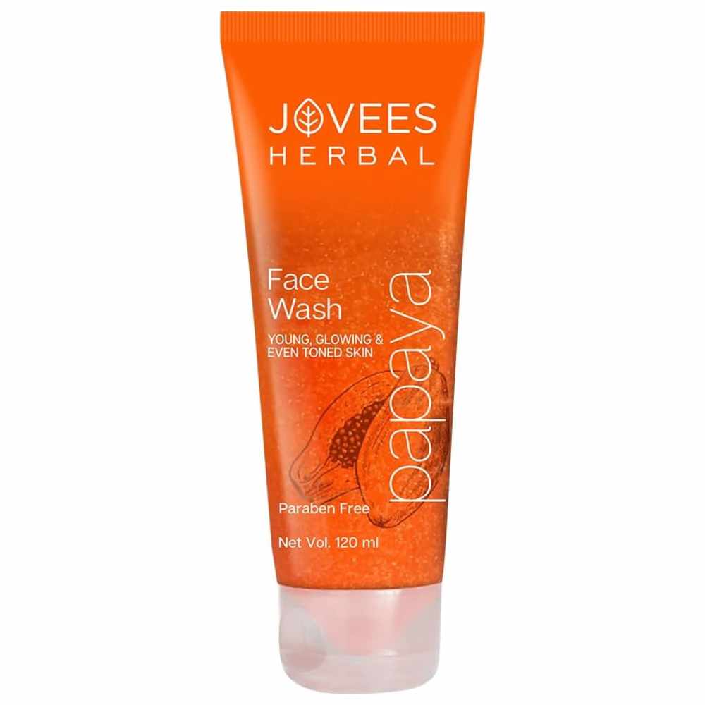 Jovees Herbal - Young, Glowing Papaya Face Wash - 120 ml