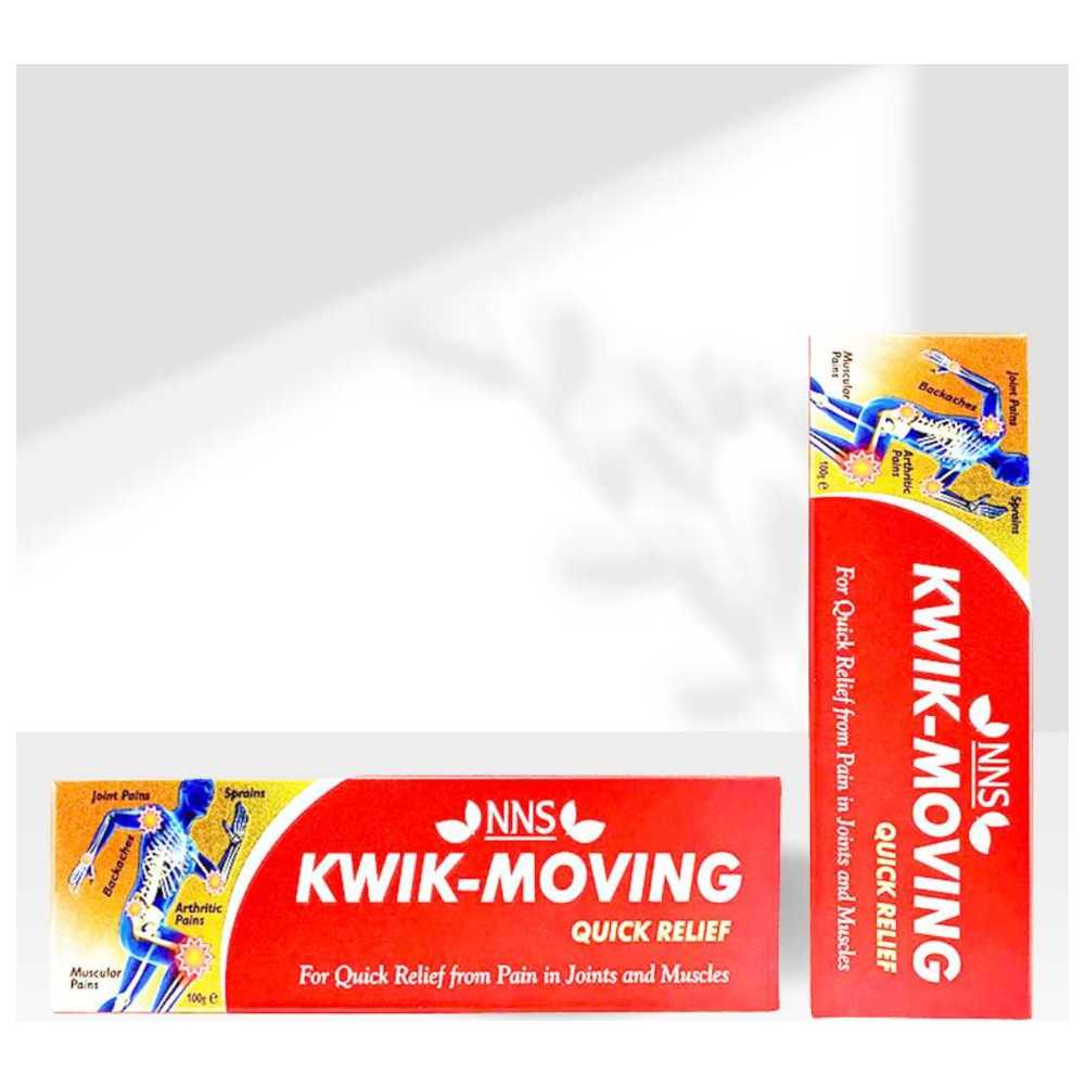 Nns - Kwik-Moving Quick Relief Ointment - 100 gm