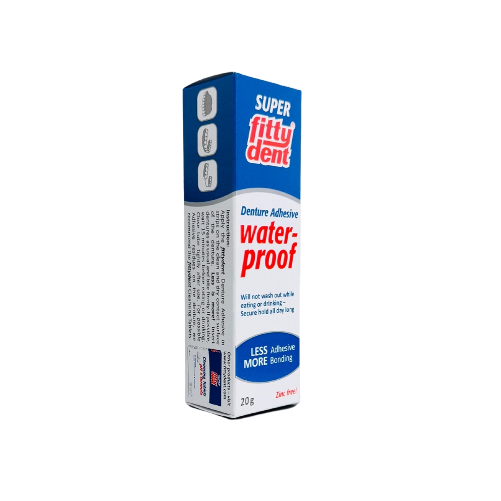 Fittydent - Waterproof Super Denture Adhesive - 20 gm