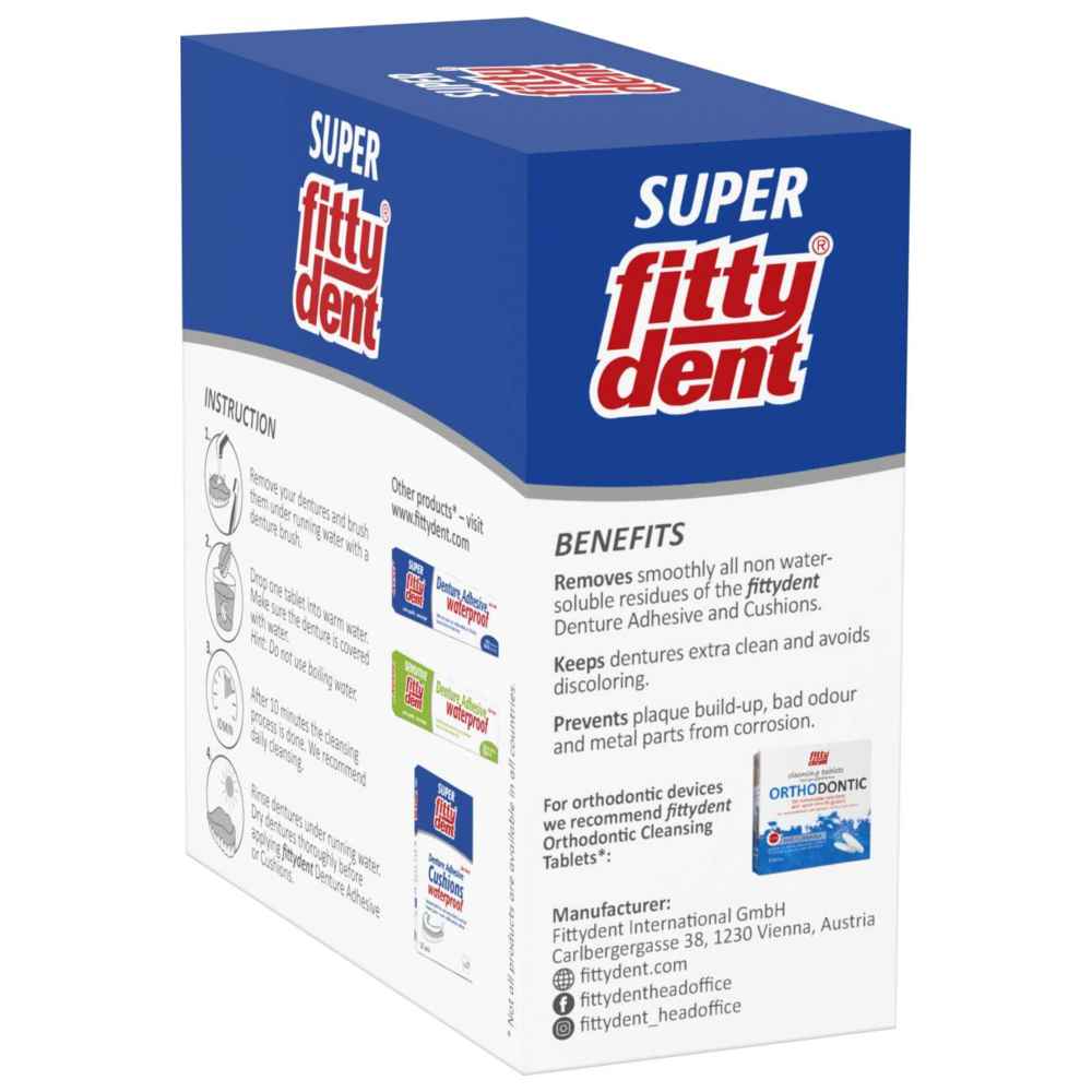 Fittydent - Super Ph 9 Formula Cleansing Tablets - 32 Pcs