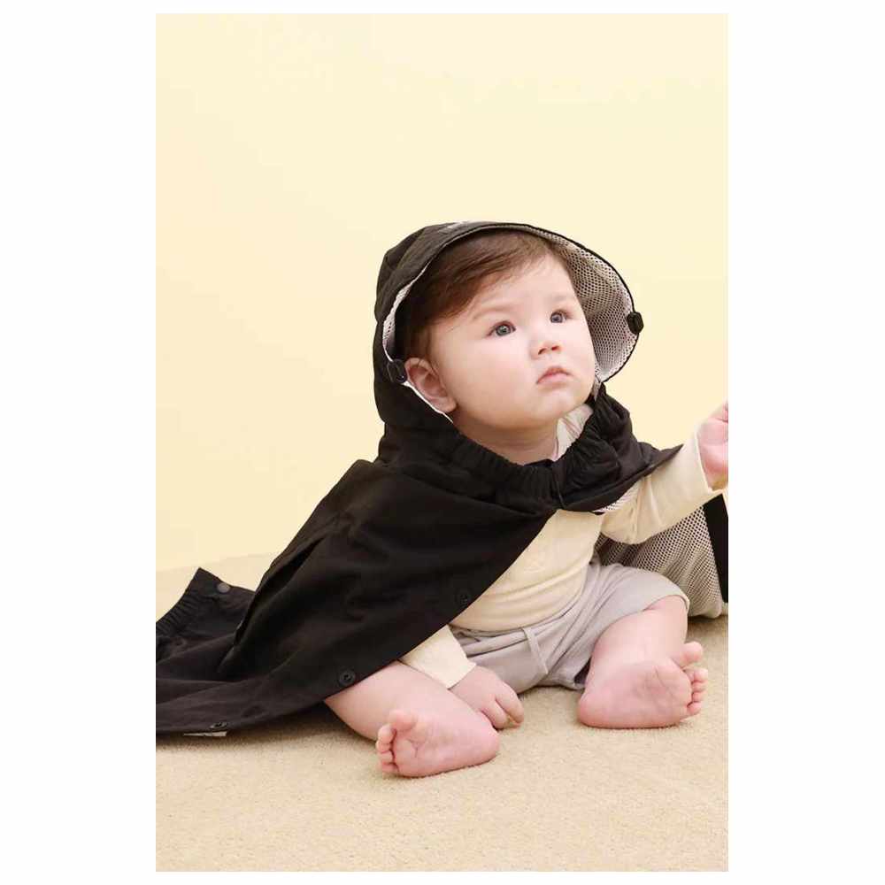 Gooseket - Baby Carrier Sun & Wind Cover - Black