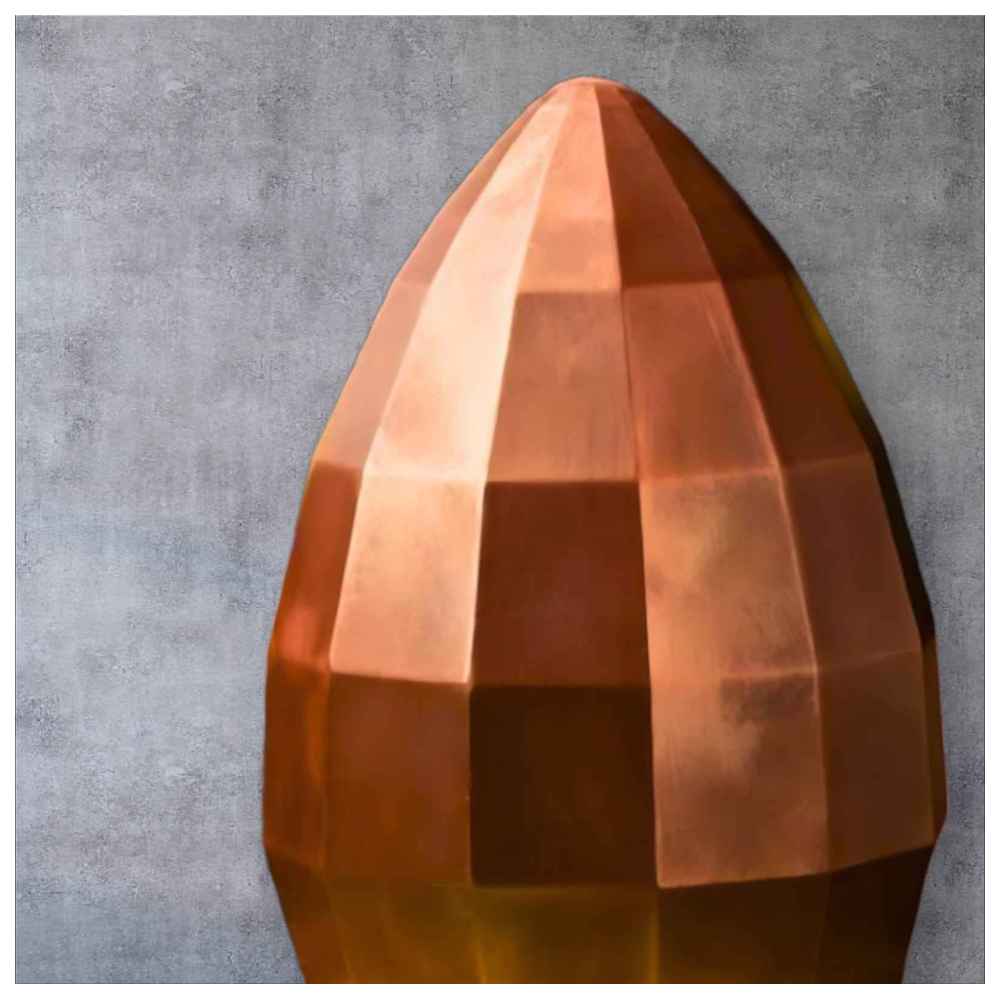 Kiam - Premium Chocolate Egg - Diamond - 20 cm