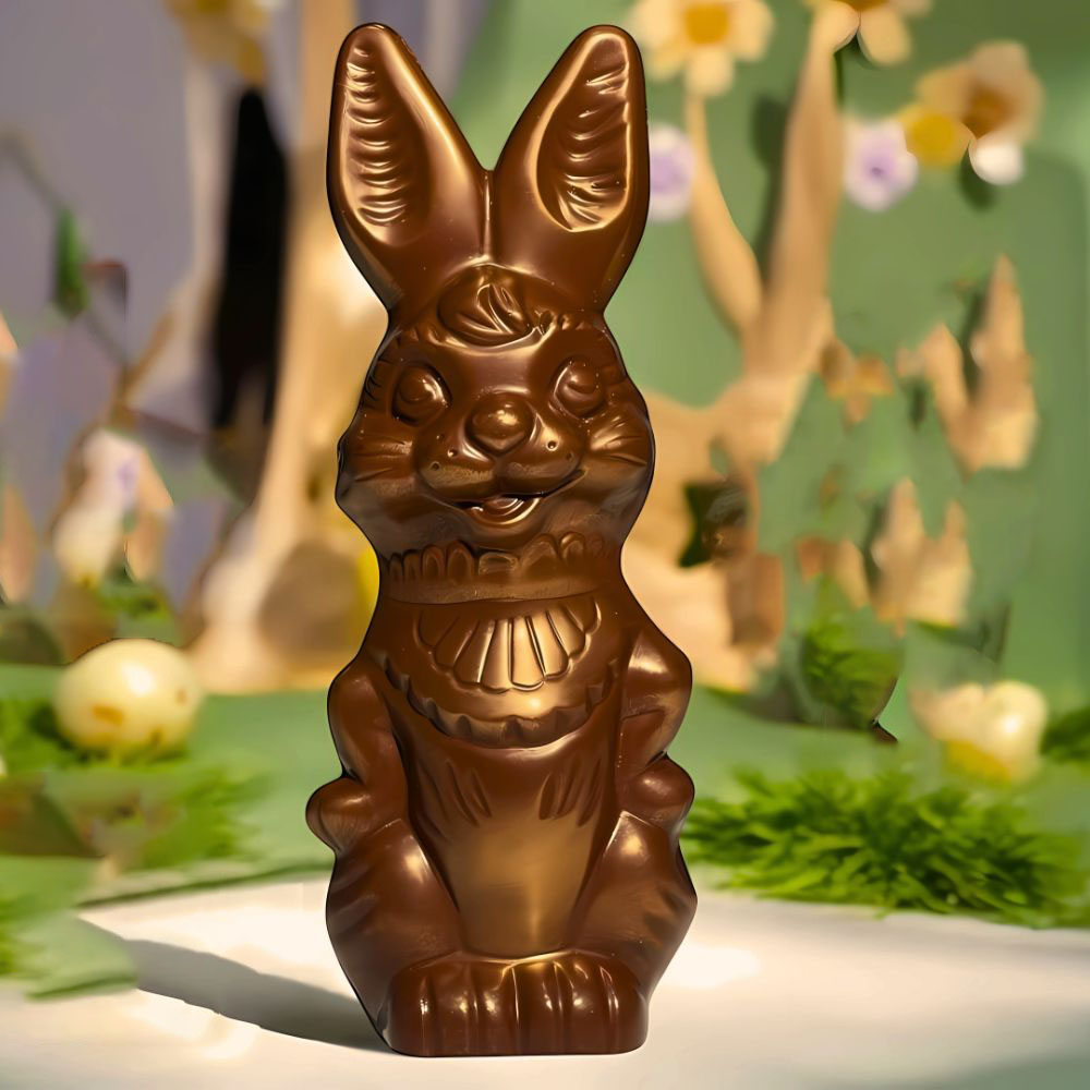 Kiam - Premium Chocolate - Standing Bunny - 23 cm