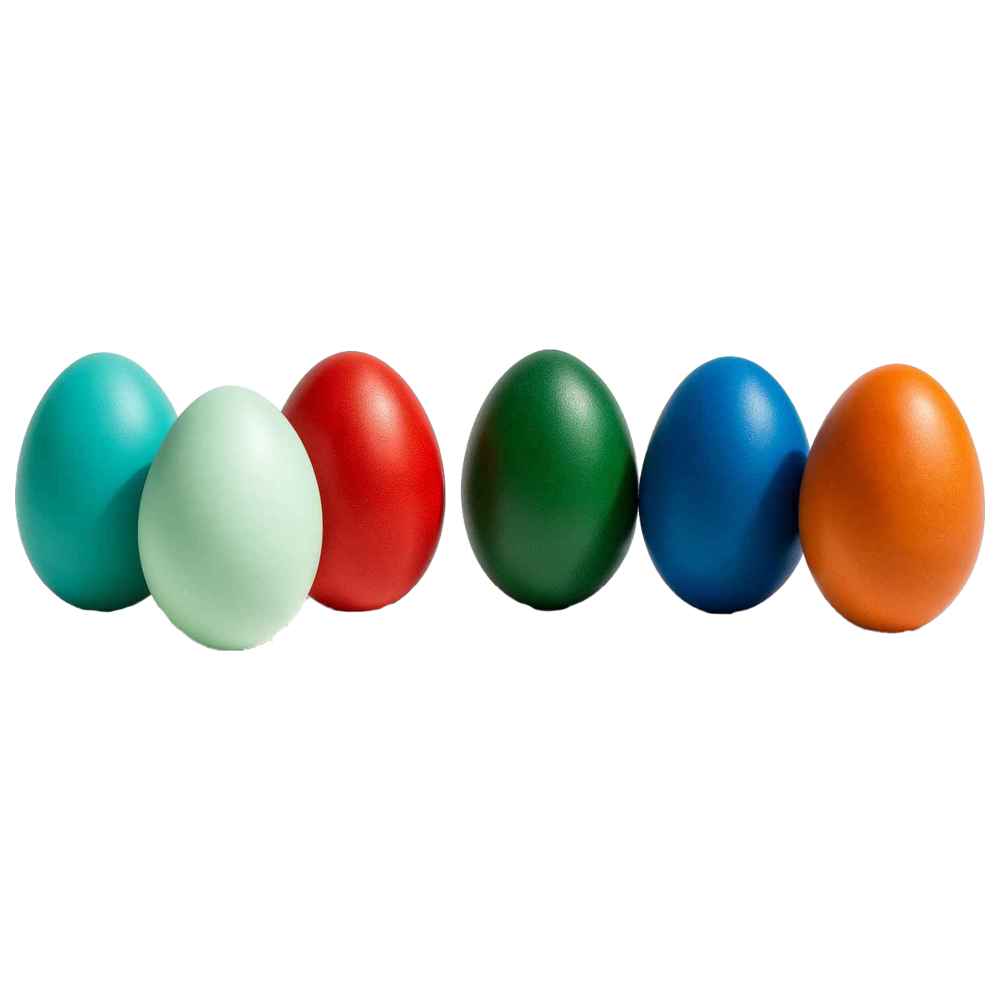 Kiam - Premium Colored Chocolate Egg - Color May Vary - 7 cm - 1 Pc