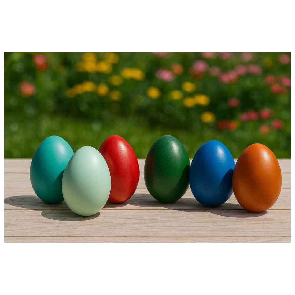 Kiam - Premium Colored Chocolate Egg - Color May Vary - 7 cm - 1 Pc