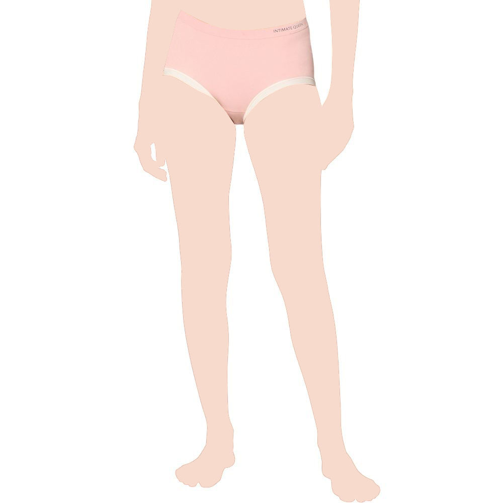 Intimate Queen - Yew Tree Antibacterial Bae Hipsters - Pink