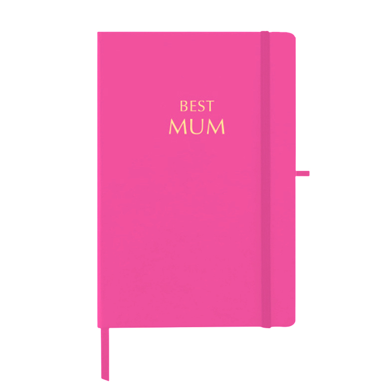 Share the Love - Best Mum Notebook Journal - Pink