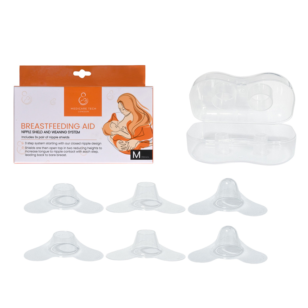 AuraLai - Nipple Shields and Weaning System - 3 Pcs