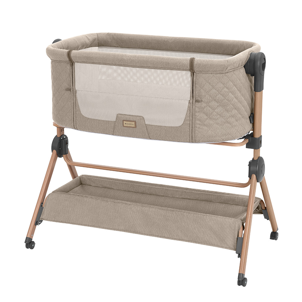 Kikkaboo 2-In-1 Sleat Me Baby Bedside Crib And Highchair
