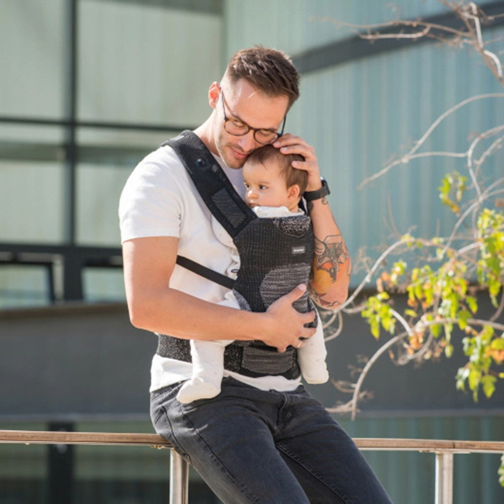 Kikkaboo Hoody Fly Knit Baby Carrier