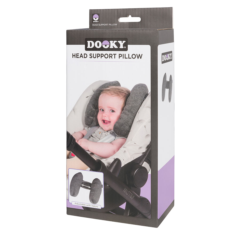 Dooky Baby Head Support Pillow - Grey