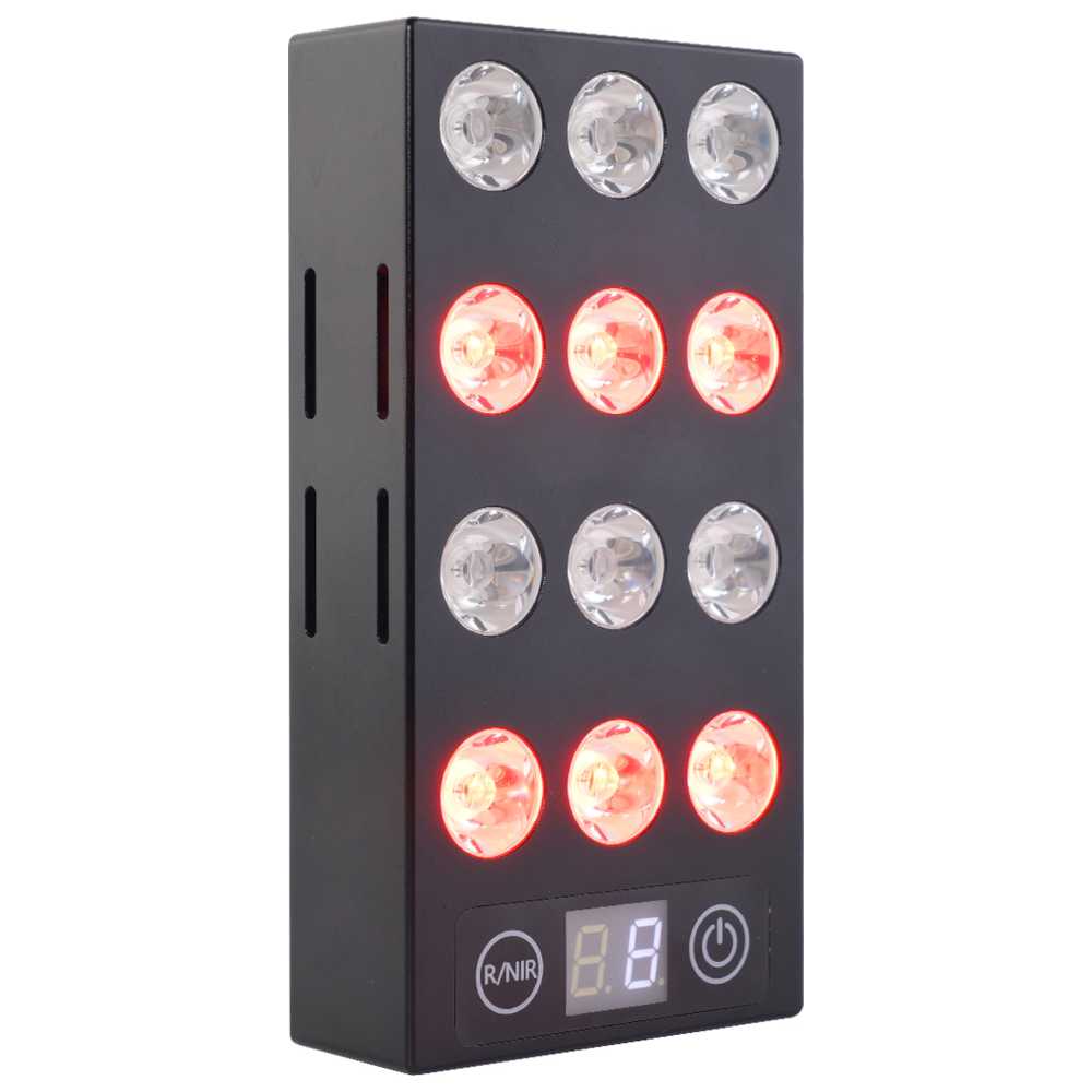 Rejuv - Go Handheld Red Light Therapy Device - Black