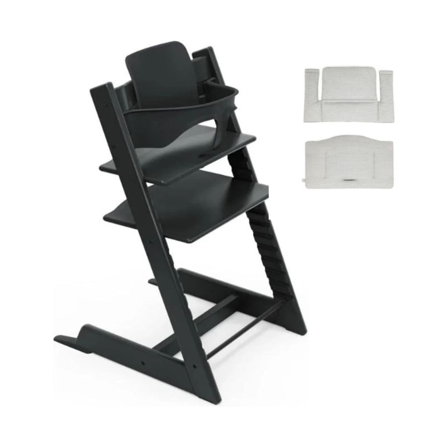Stokke - Tripp Trapp Chair - With Baby Set & Cushion