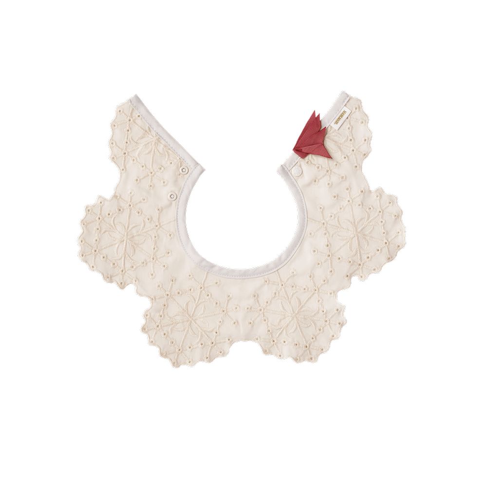 MARLMARL - Teppan Box - Bib And Blanket - White/Pink