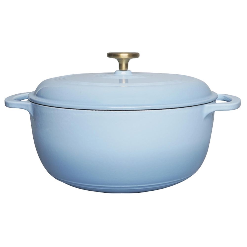 Vav Get Enameled Cast Iron Round Dutch Oven Cookware With Lid