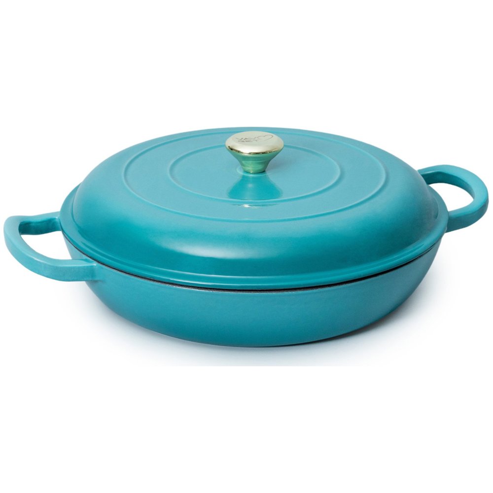 Vav Get - Enamelled Cast Iron Shallow Casserole - 30.48 cm