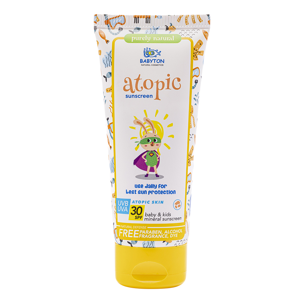 Babyton - Baby & Kids Atopic Mineral Sunscreen SPF30 - 100 ml