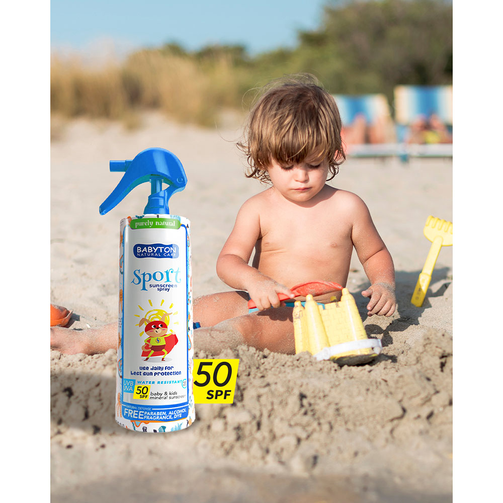Babyton - Baby & Kids Mineral Sunscreen Spray SPF 50 - 200 ml