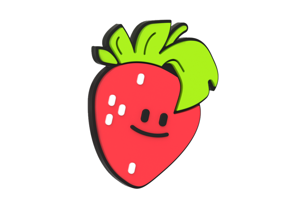 Woom - Tropical Fun Pop Ons - Bike Basket Charm