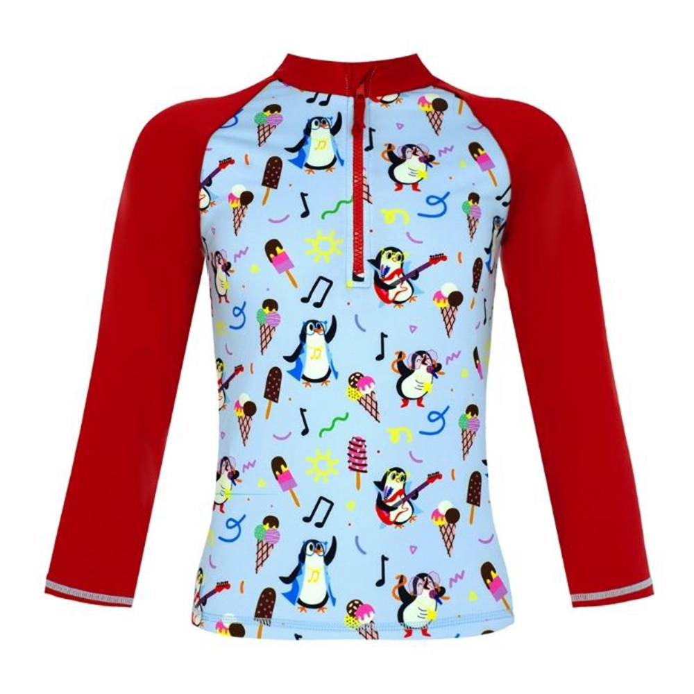 Daring Littles D-Rex Collection - Boy's UPF 50+ Long Sleeves Rashguard