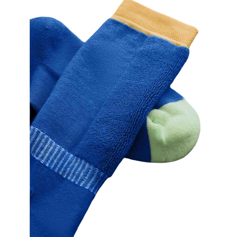 Roarsome - Kids Ski Socks - Blue/Beige