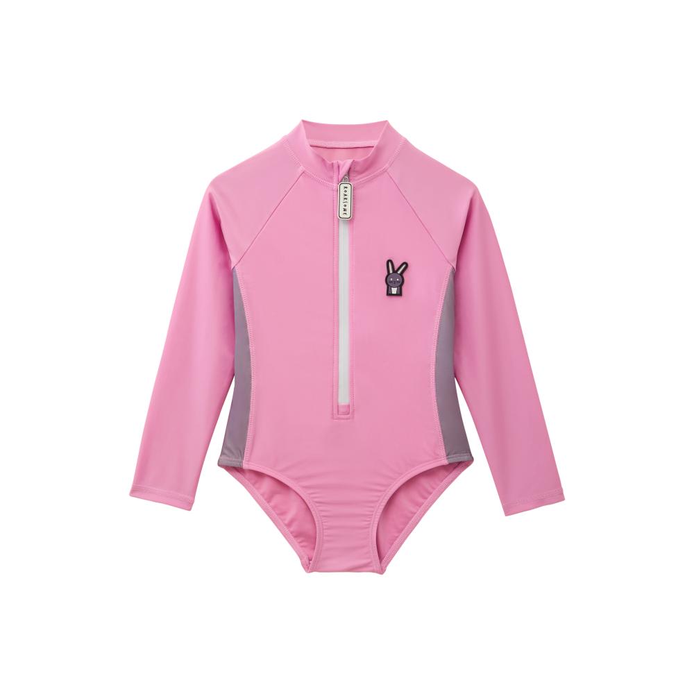 Roarsome - 3pc-Set - Hop The Bunny Girl's Swimwear Bundle - Pink