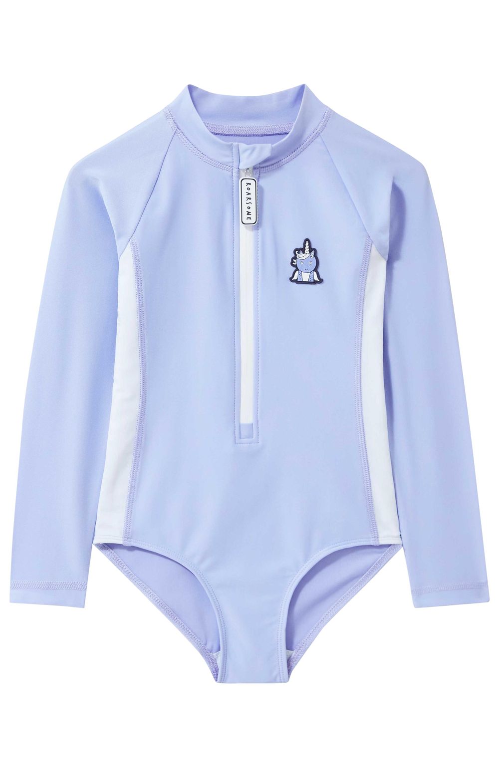 Roarsome - 3pc-Set -  Sparkle The Unicorn Girl's Swimwear Bundle - Lilac