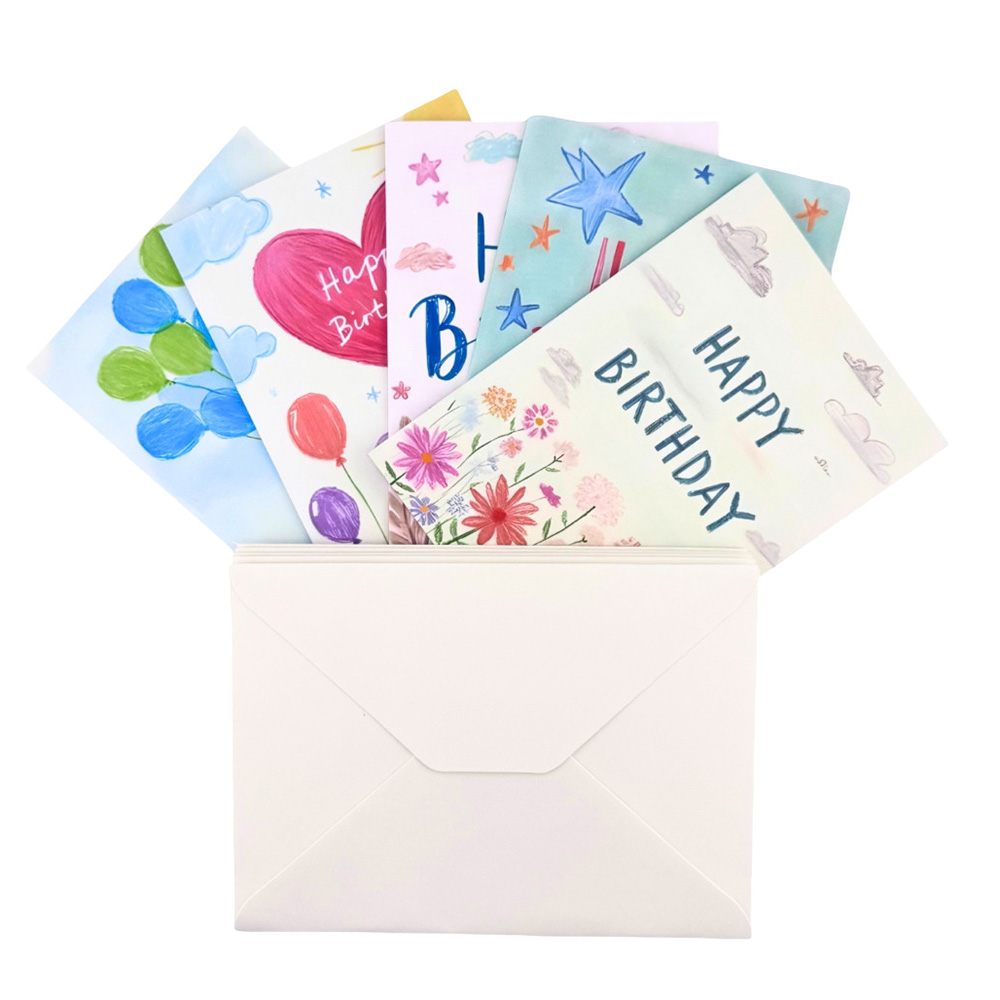 Little Mindset - Mindful Birthday Cards - Pack of 5