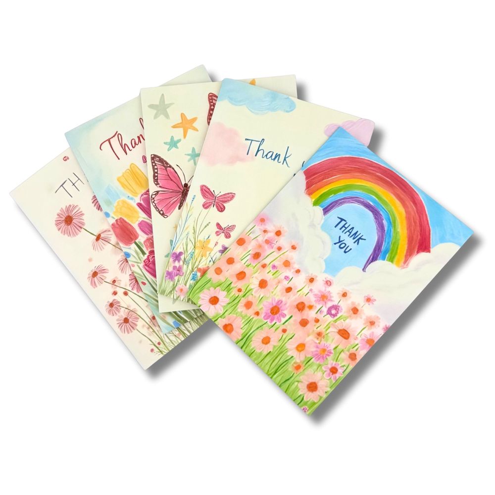 Little Mindset - Mindful Thank You Cards - Pack of 5
