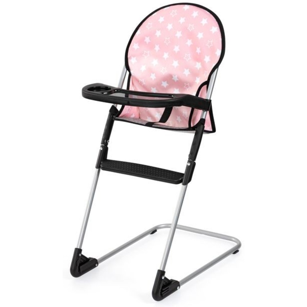 Bayer - Xeo Combi Baby Doll's Stroller Pram Set - Pink - 12 Pc Set