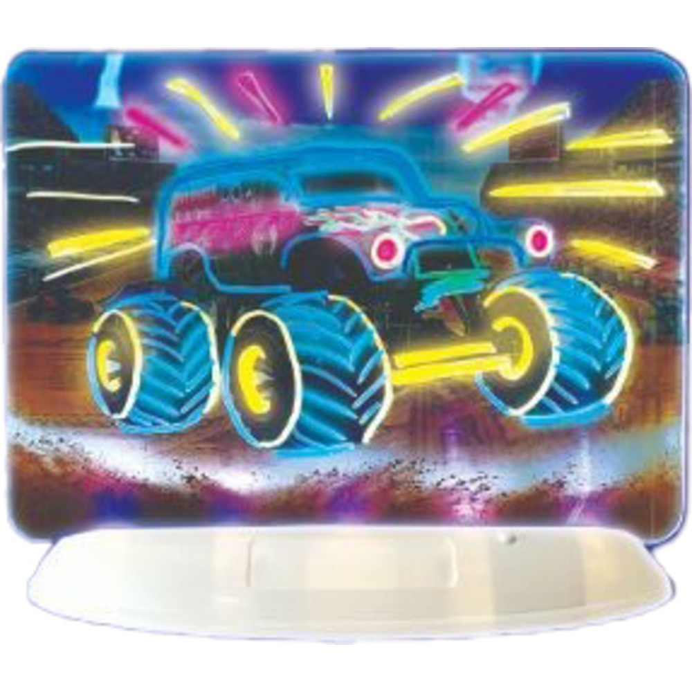 Monster Jam - 3D Lumi Glow Pad
