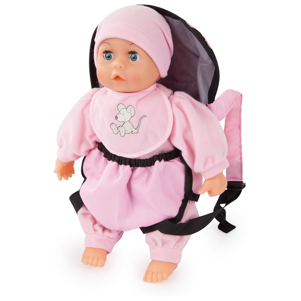 Bayer - My First Words Baby Doll Carrier Set - 33 cm