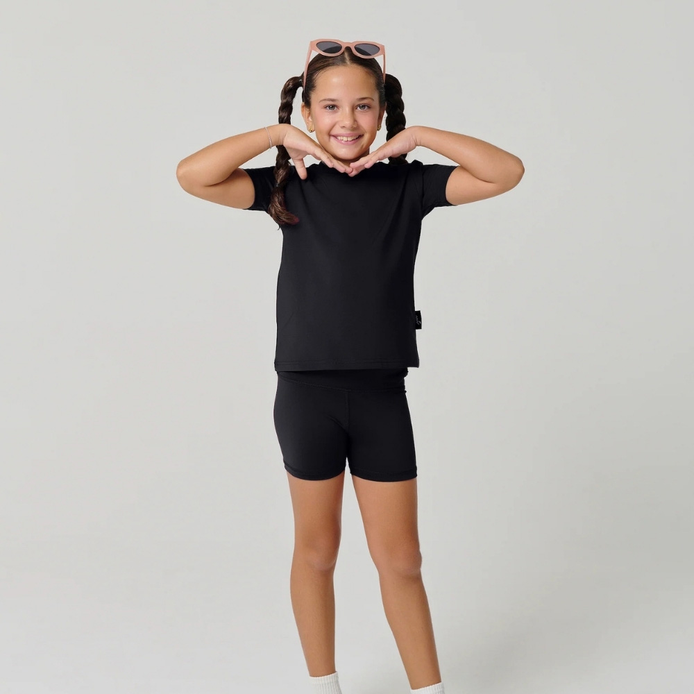 Mulu Girl's Classic Biker Shorts