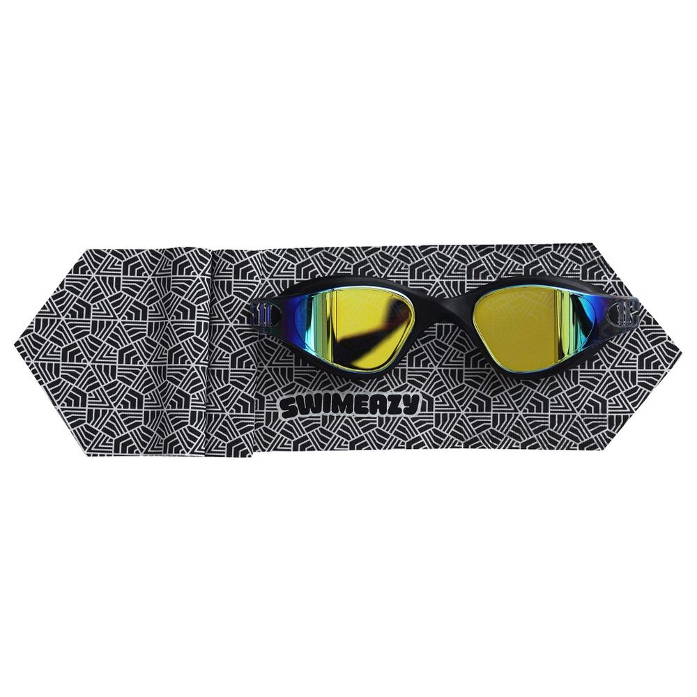Swimeazy - Mono Maze Headband And Goggle With Mirror Lenses
