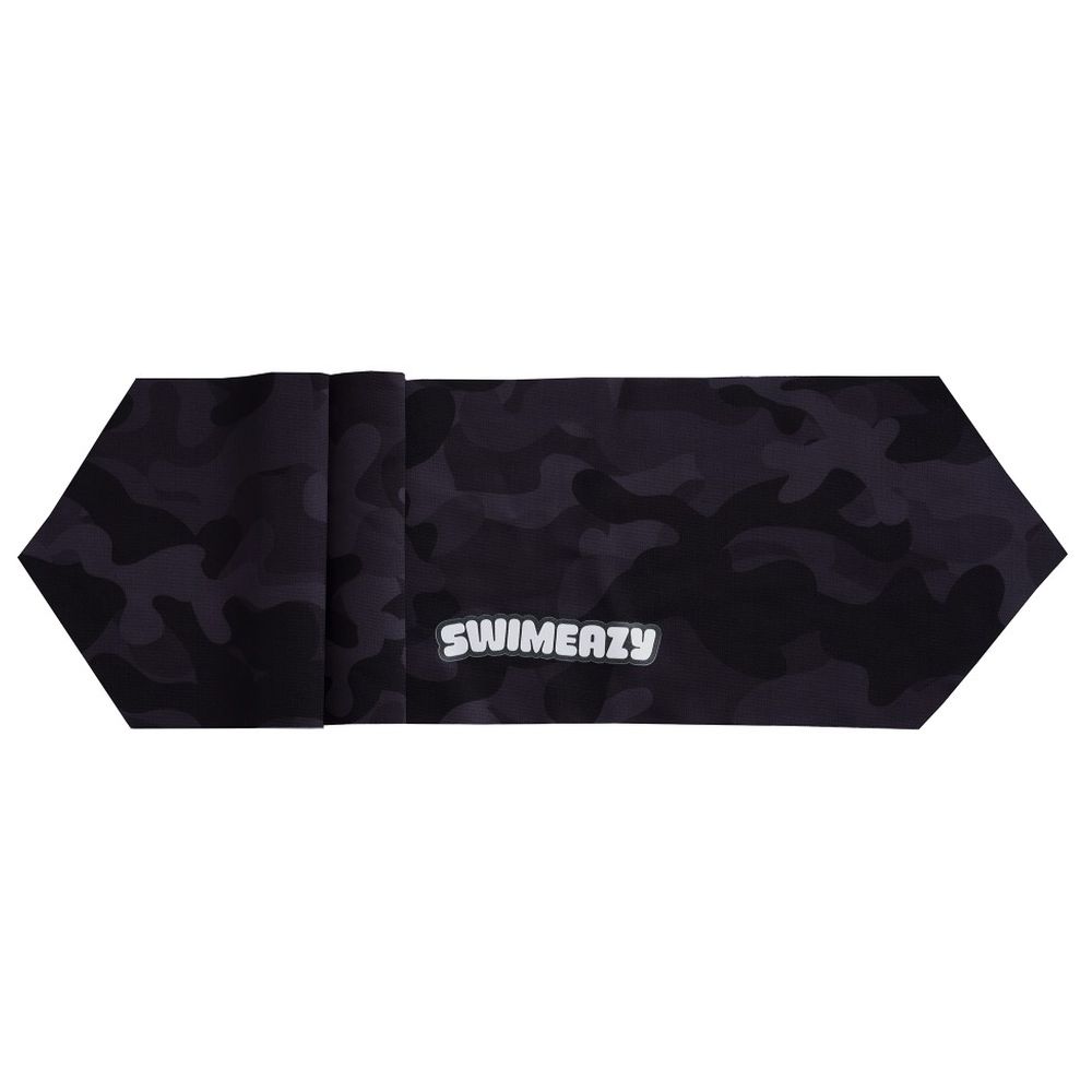 Swimeazy - Wavy Night Headband And White Goggle With Transparent Lenses