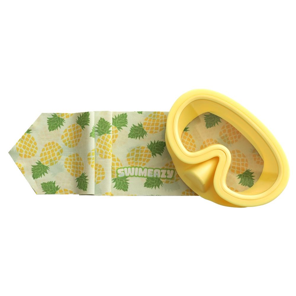 Swimeazy - Pina Pop Headband And Yellow Mask