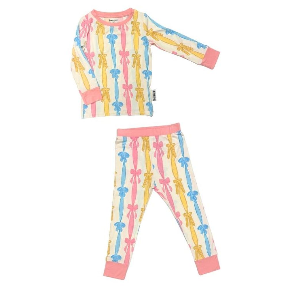 Howar Tied With Love Pajama - Pink