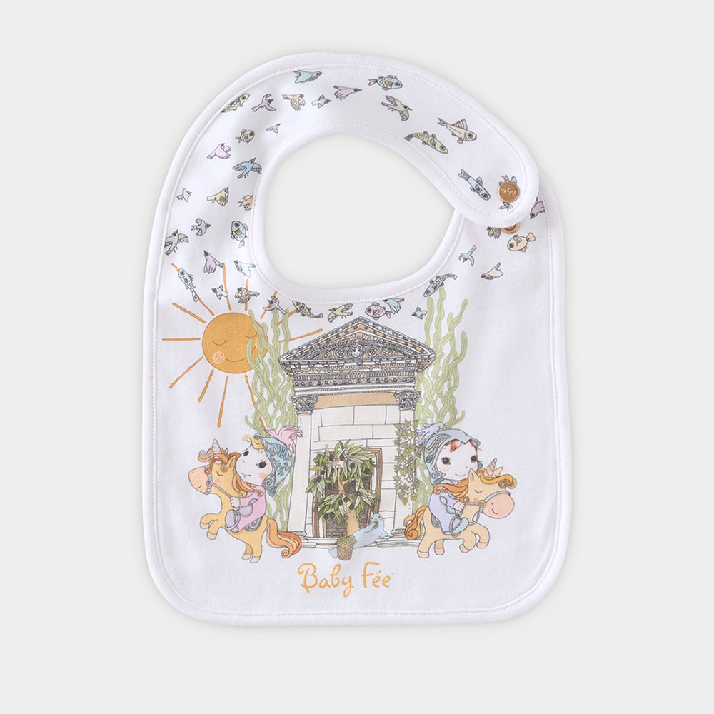 Baby Fee - Muslin Blanket And Bib Gift Set - Ephesus